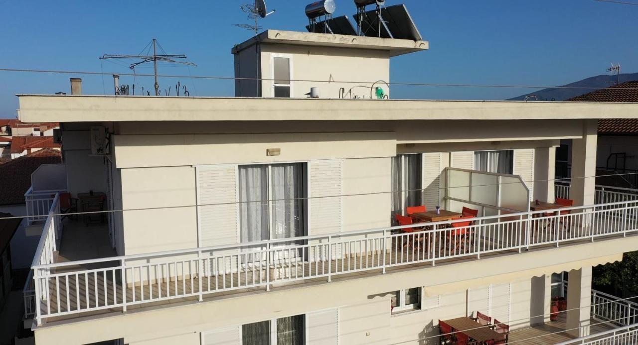 George Laz Rooms Nea Vrasna Exterior foto